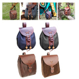 Maxbell Retro Pouch Bag Style Backpack Pockets Cosplay Costume Blue
