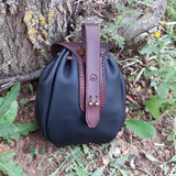Maxbell Retro Pouch Bag Style Backpack Pockets Cosplay Costume Blue