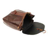 Maxbell Retro Pouch Bag Style Backpack Pockets Cosplay Costume Brown 1