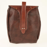 Maxbell Retro Pouch Bag Style Backpack Pockets Cosplay Costume Brown 1