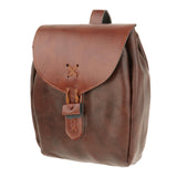 Maxbell Retro Pouch Bag Style Backpack Pockets Cosplay Costume Brown 1