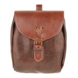 Maxbell Retro Pouch Bag Style Backpack Pockets Cosplay Costume Brown 1