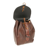 Maxbell Retro Pouch Bag Style Backpack Pockets Cosplay Costume Brown 1
