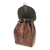 Maxbell Retro Pouch Bag Style Backpack Pockets Cosplay Costume Brown 1