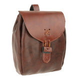 Maxbell Retro Pouch Bag Style Backpack Pockets Cosplay Costume Brown 1
