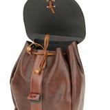 Maxbell Retro Pouch Bag Style Backpack Pockets Cosplay Costume Brown 1