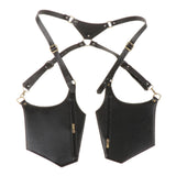 Maxbell Underarm Strap Wallet Pocket Purse Pack Riding Safety Phone Shoulder Pouch Black