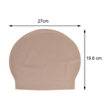 Maxbell Skinhead Cap Costume Fake Bald Head for Fancy Dress Halloween Men Ladies coffee