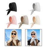 Maxbell Winter Fashion Headscarf Warm Windproof Neck Warmer Neck Scarf Hoodie Hat Black