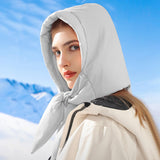 Maxbell Winter Fashion Headscarf Warm Windproof Neck Warmer Neck Scarf Hoodie Hat Black