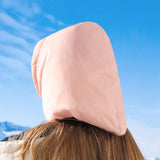 Maxbell Winter Fashion Headscarf Warm Windproof Neck Warmer Neck Scarf Hoodie Hat Pink