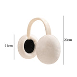 Maxbell Ear Muffs Earmuffs Super Headband Winter Ear Warmer for Outdoor Camping White