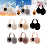 Maxbell Ear Muffs Earmuffs Super Headband Winter Ear Warmer for Outdoor Camping White