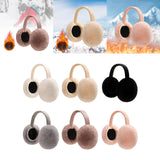 Maxbell Ear Muffs Earmuffs Super Headband Winter Ear Warmer for Outdoor Camping White