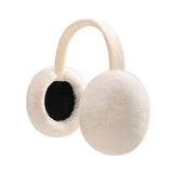 Maxbell Ear Muffs Earmuffs Super Headband Winter Ear Warmer for Outdoor Camping White