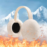 Maxbell Ear Muffs Earmuffs Super Headband Winter Ear Warmer for Outdoor Camping White