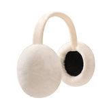 Maxbell Ear Muffs Earmuffs Super Headband Winter Ear Warmer for Outdoor Camping White