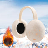 Maxbell Ear Muffs Earmuffs Super Headband Winter Ear Warmer for Outdoor Camping White