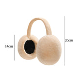 Maxbell Ear Muffs Earmuffs Super Headband Winter Ear Warmer for Outdoor Camping Beige