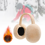 Maxbell Ear Muffs Earmuffs Super Headband Winter Ear Warmer for Outdoor Camping Beige