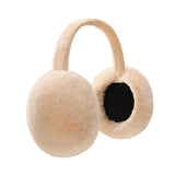 Maxbell Ear Muffs Earmuffs Super Headband Winter Ear Warmer for Outdoor Camping Beige