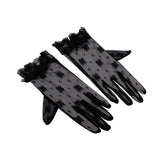 Maxbell Ladies Lace Gloves Versatile Formal Summer Female for Evening Dresses