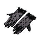 Maxbell Ladies Lace Gloves Versatile Formal Summer Female for Evening Dresses