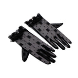 Maxbell Ladies Lace Gloves Versatile Formal Summer Female for Evening Dresses