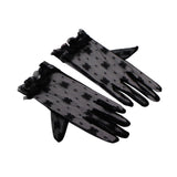 Maxbell Ladies Lace Gloves Versatile Formal Summer Female for Evening Dresses
