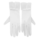 Maxbell Wedding Bride Dress Gloves Ladies Bridal Gloves Full Fingers for Cosplay