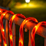 Maxbell Candy Cane Lights Decor LED Lamp Easy to Install for Christmas Yard Pathway 8 Lamps