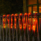 Maxbell Candy Cane Lights Decor LED Lamp Easy to Install for Christmas Yard Pathway 4 Lamps