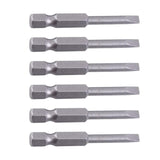 Maxbell 6 Pieces Slotted Tip Screwdrivers Bits Repair Tools Parts Portable Precision 4