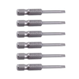 Maxbell 6 Pieces Slotted Tip Screwdrivers Bits Repair Tools Parts Portable Precision 3