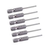 Maxbell 6 Pieces Slotted Tip Screwdrivers Bits Repair Tools Parts Portable Precision SL2