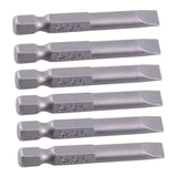 Maxbell 6 Pieces Slotted Tip Screwdrivers Bits Repair Tools Parts Portable Precision SL6