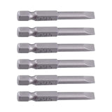 Maxbell 6 Pieces Slotted Tip Screwdrivers Bits Repair Tools Parts Portable Precision 5