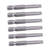 Maxbell 6 Pieces Slotted Tip Screwdrivers Bits Repair Tools Parts Portable Precision 5