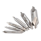 Maxbell 6Pcs Drill Bit Mill Tooling Kit for Plywood Hardwood Alloy