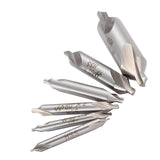 Maxbell 6Pcs Drill Bit Mill Tooling Kit for Plywood Hardwood Alloy
