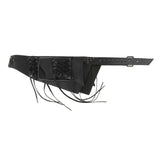 Maxbell Steampunk Waist Bag Pouch Fanny Pack Costume for Fancy Dress Medieval Party Black