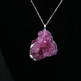 Maxbell Stone Pendants Necklace Accessories for Gift Anniversary Girlfriend Green