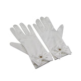 Maxbell Pair Bride Gloves Wedding Dinner Bowknot Decorative Tea Party Evening Bridal