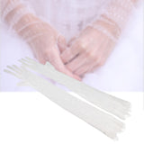 Maxbell Bridal Gloves Women Long Elbow Gloves for Wedding Evening Party Fancy Dress