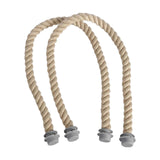 Maxbell Bag Rope Handle DIY Making Handmade Short Strap Replacement Purse Straps Khaki