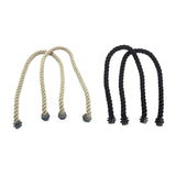 Maxbell Bag Rope Handle DIY Making Handmade Short Strap Replacement Purse Straps Khaki