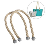 Maxbell Bag Rope Handle DIY Making Handmade Short Strap Replacement Purse Straps Khaki