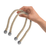 Maxbell Bag Rope Handle DIY Making Handmade Short Strap Replacement Purse Straps Khaki