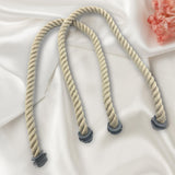 Maxbell Bag Rope Handle DIY Making Handmade Short Strap Replacement Purse Straps Khaki