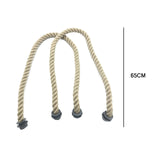 Maxbell Bag Rope Handle DIY Making Handmade Short Strap Replacement Purse Straps Khaki